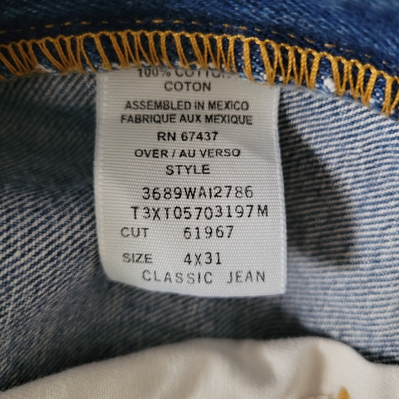 Vintage Polo Jeans Company Ralph Lauren Classic Jeans 4x31 - Picture 10 of 10